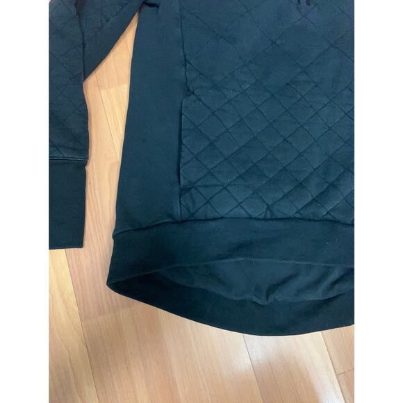 Lululemon Womens Engineered Warmth Half-Zip Pullover Emboss Black Size 4 - Picture 11 of 16